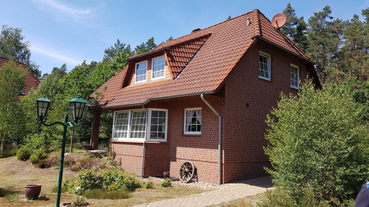 Ferienhaus Am Waldrand Stedden Villa Exterior foto